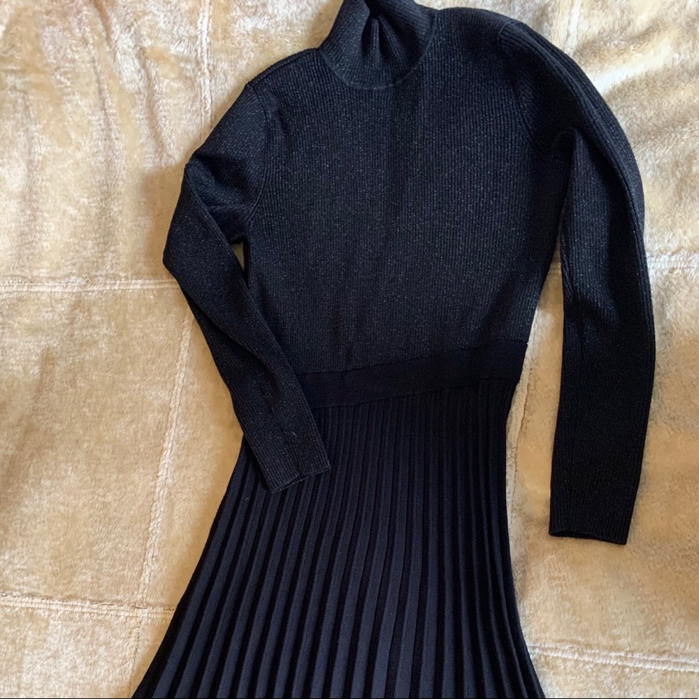 Black sweater dress - Picture 1 of 4